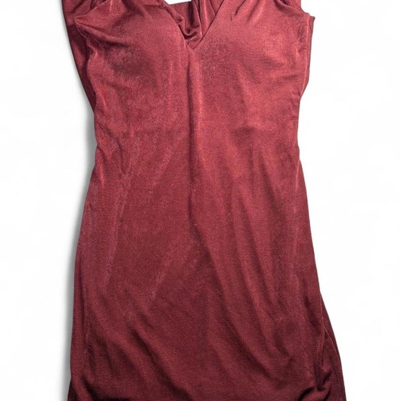 Dresses & Skirts - Red Fiestar mini dress with lace trim in size S